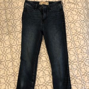 Dark blue hollister jeans